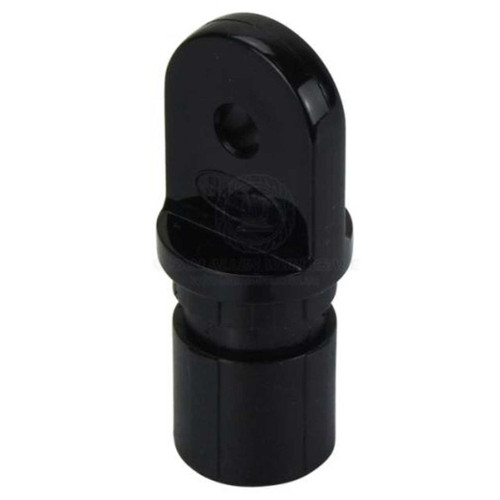 Canopy Tube End Black Suits 25mm Tube 25114A