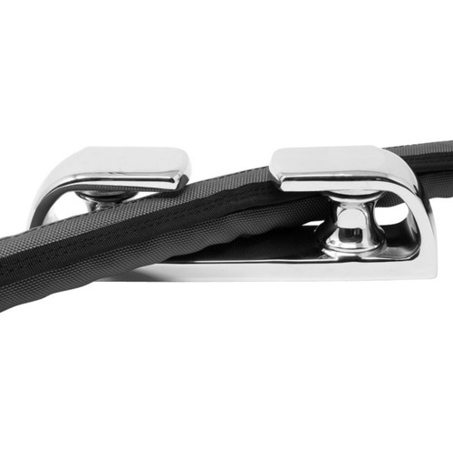 Cordura chafe guard in cleat