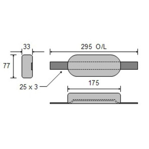 Diagram with Measurements