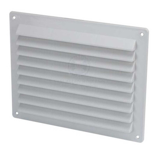 Vent Rectangular White Plastic 200mm x 160mm 29932