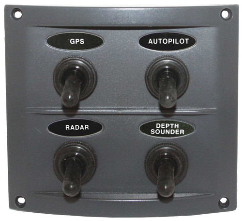 Switch Panel Deluxe 4 Sw RWB2090