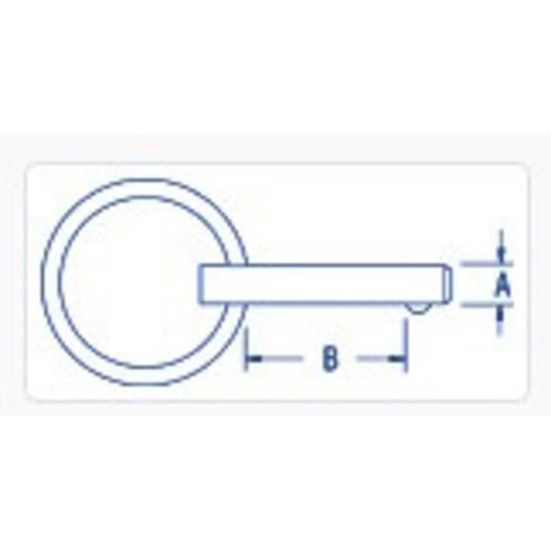 Quick Release Pin 4.8mm dia x 12.5mm L RF5310