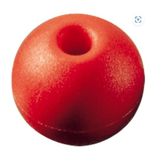 Tie Ball Parrel Bead Red 32mm Tie Ball Parrel Bead Red 32mm