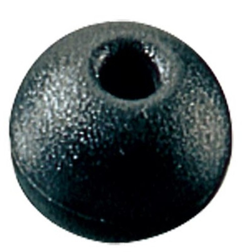 Tie Ball Parrell Bead 20mm Black