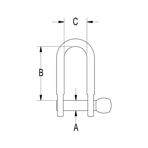 Ronstan Shackle Standard D RF1851-V