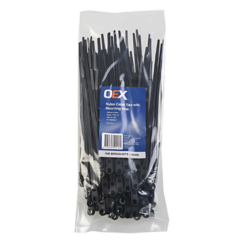 Cable Tie 4.2 x 200mm 20pack Mountable ACX1318S