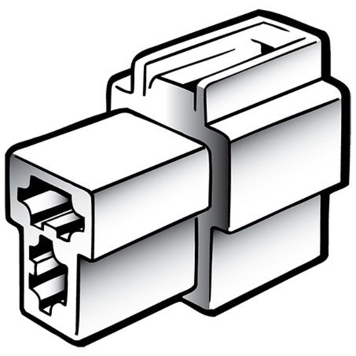 QC Housing Female 2 Pole