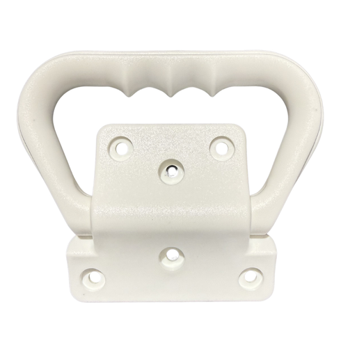 White handle 115mm long