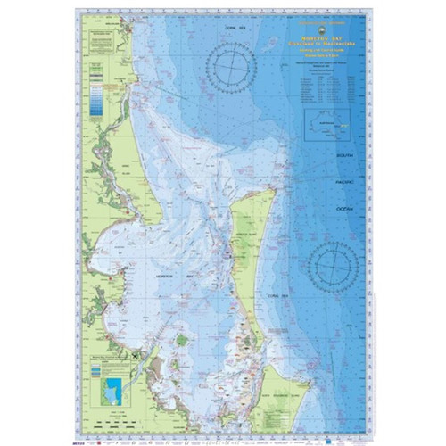 Chart Cleveland to Mooloolaba, Moreton Bay
