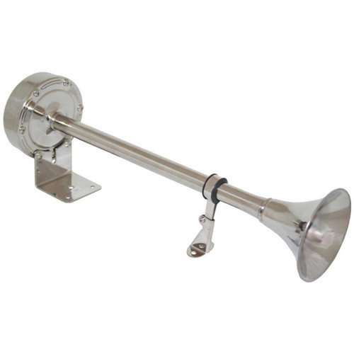 Horn Single Tone Stainless 24v RWB991