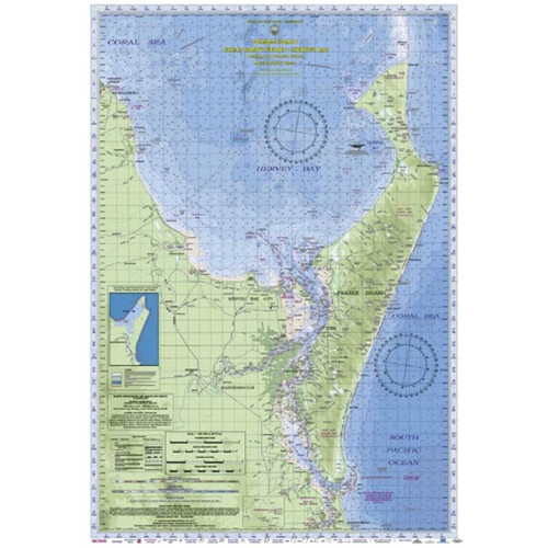 Chart Fraser Island Sandy Strait Hervey Bay Region MC600L