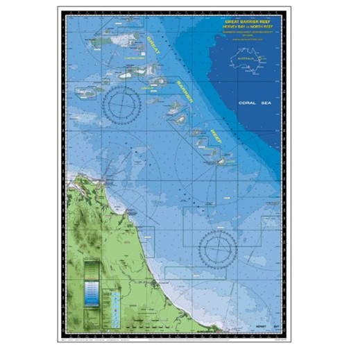 Safety Chart Hervey Bay North Reef Safety Chart Hervey Bay North Reef