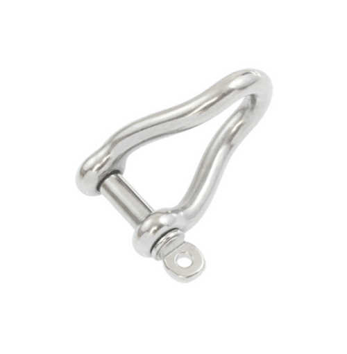 Shackle Twisted D 6mm