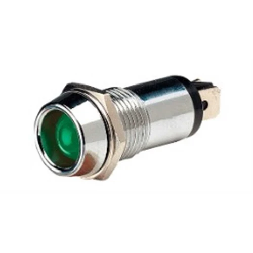 Pilot Light LED Green 12v 62091BL
