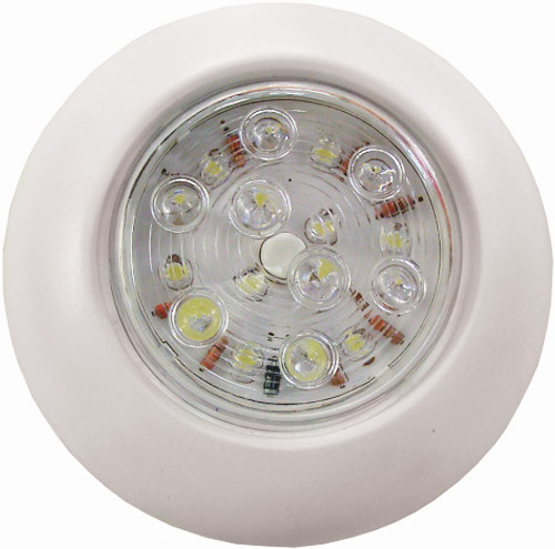 Light LED Wht Sfc Mnt 12v Light LED Wht Sfc Mnt 12v