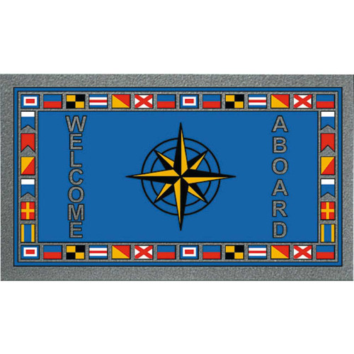 Mat - Welcome Aboard Windross 50 x 80cm 23.910.00