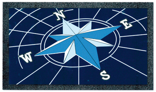 Compass Door Mat