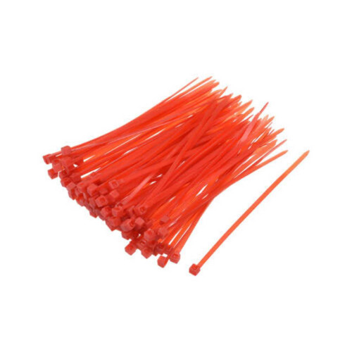 Red Cable Ties 4.8 x 200mm CT205RD