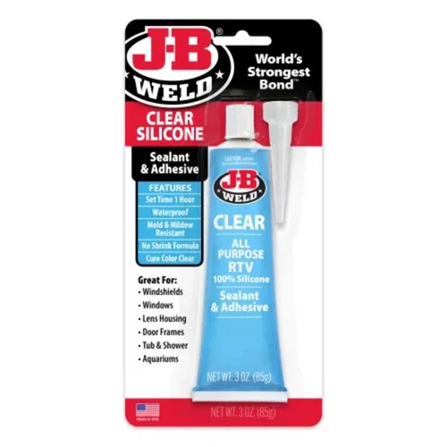 JB Weld Clear Silicone Sealant 31310