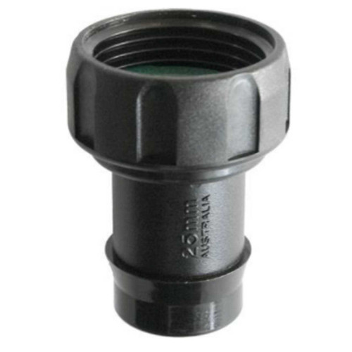 Hose Tail Female thread 1" Poly 924