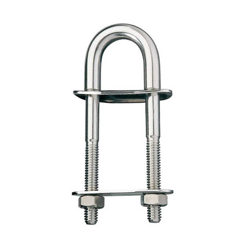 Stepped U Bolt 77 x 9.5mm w/ 3" Studs RF547