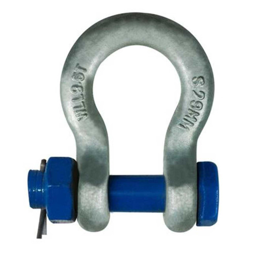 Safety Bow Shackle Galvanized 19mm 503519