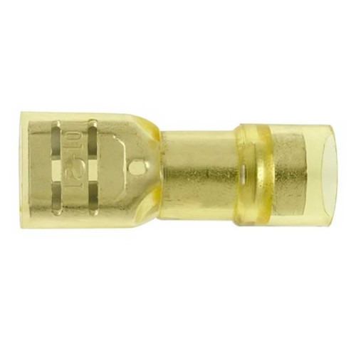 Crimp Term Female Yellow Blade 10pce i8208