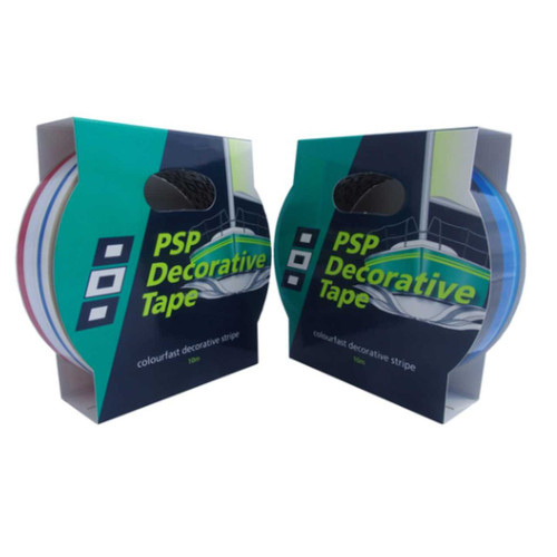 Go-Fast 3 Colour Decorative Tapes 27mm x 10m rwb11262-V
