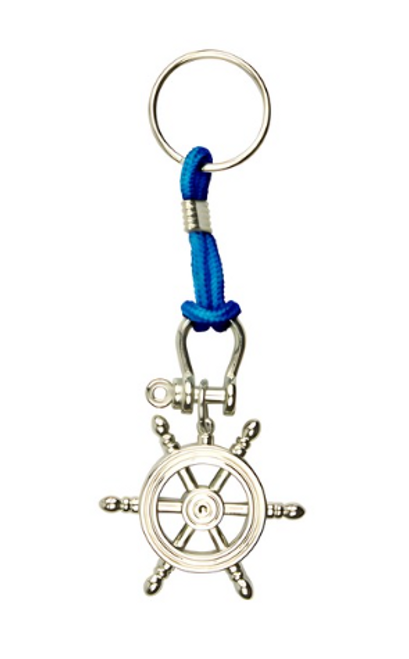 Ships Wheel Keyring