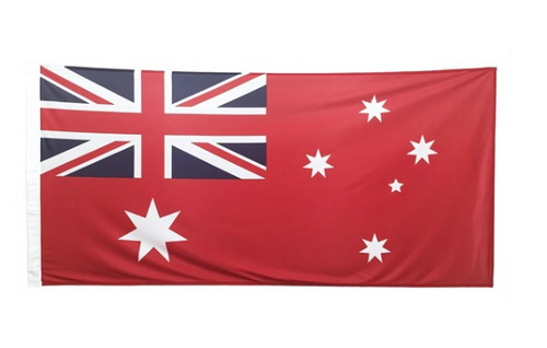 Flag Red Ensign Knitted