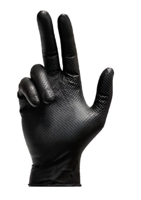 Gloves Nitrile Black