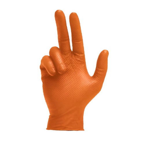 Orange Gloves
