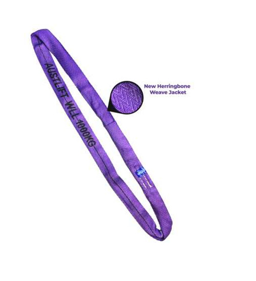 Round Lifting Sling 1T | 2 Metres (Purple) RS12P