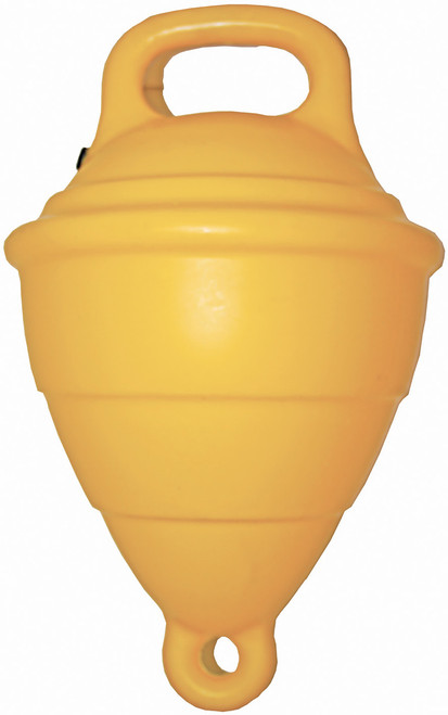 Hollow 10 Mooring Buoy - Yellow - Australian Boating Supplies