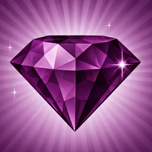 Graphic from bottle label:
Illustration of Amethyst Divine Gem