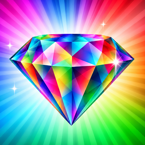 Graphic from bottle label:
Illustration of a Mystic Fire Topaz Divine Gem
