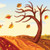 Graphic from bottle label: 
cropped illustration of tree losing leaves