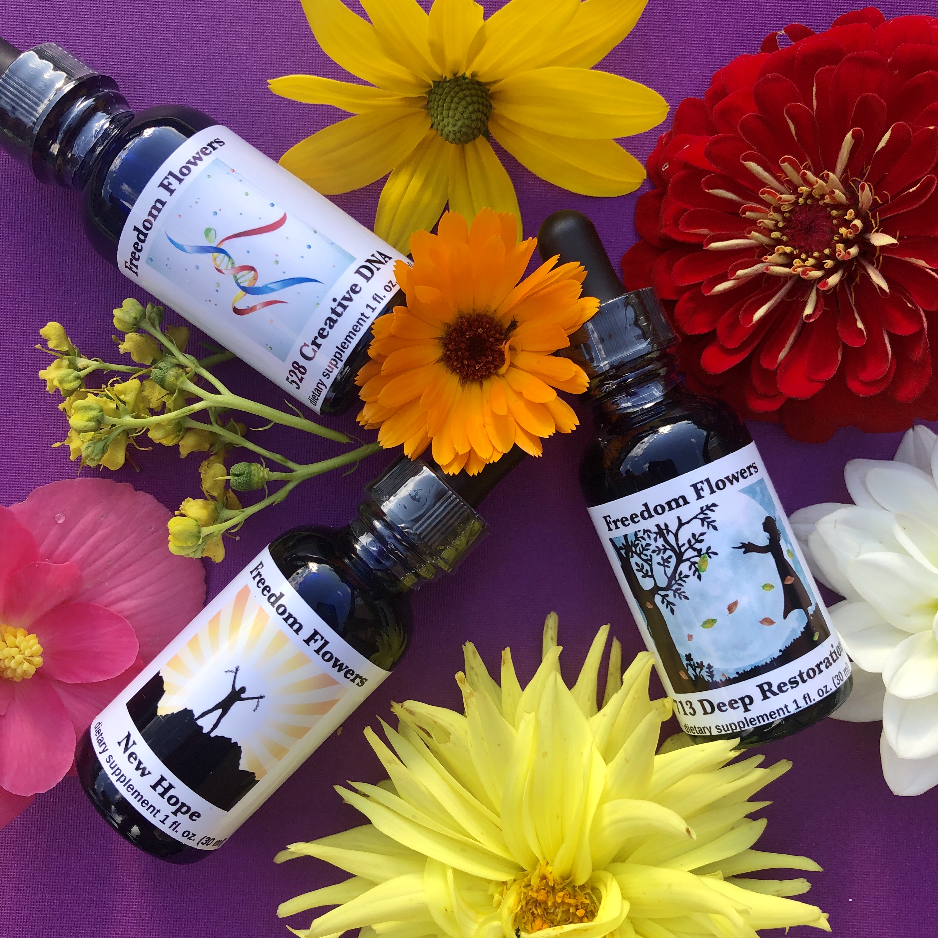 Violet Flower Essence - Freedom Flowers® LLC