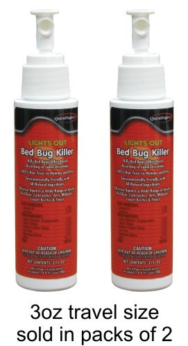 Travel Size Lights Out Bed Bug Killer