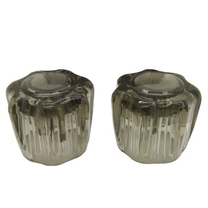 Smoked Acrylic Knobs 