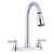 Non-Metallic Dual Lever Pull-Down RV Kitchen Faucet