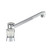 Two Handle RV Kitchen Faucet - Crystal Acrylic Knobs