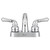 Classical Two Handle Arc Spout RV Lavatory Faucet