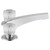 Dura Faucet Economical Widespread Garden Tub Filler Faucet - Crystal Acrylic Knobs (Chrome Polished)