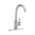 Dura Faucet Streamline Gooseneck RV Kitchen Faucet