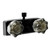 RV Shower Faucet  - Smoked Knobs