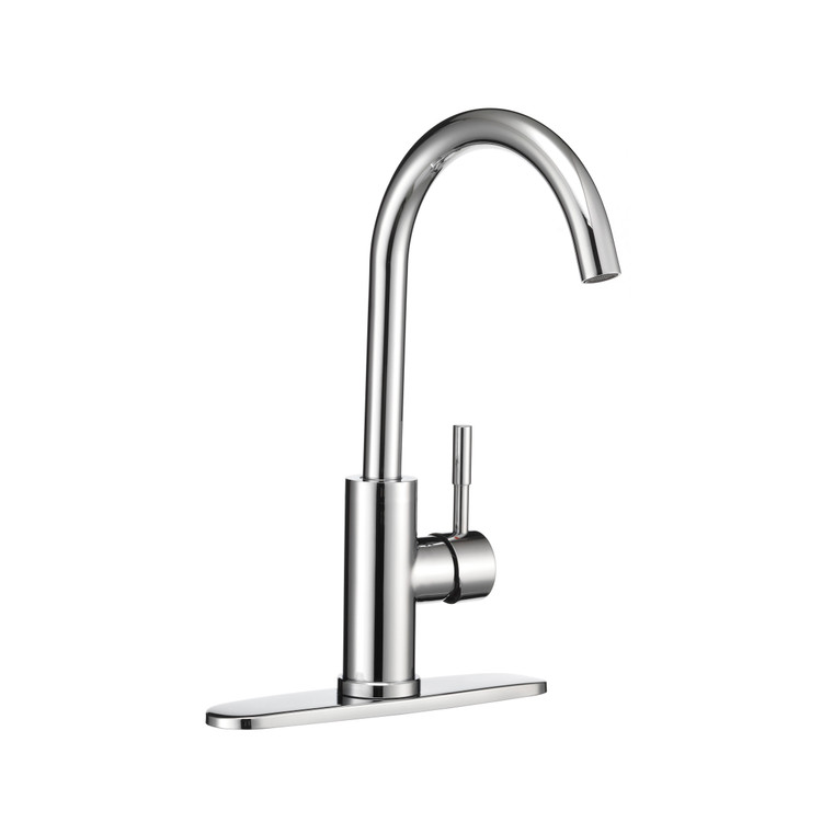 Dura Faucet Streamline Gooseneck RV Kitchen Faucet
