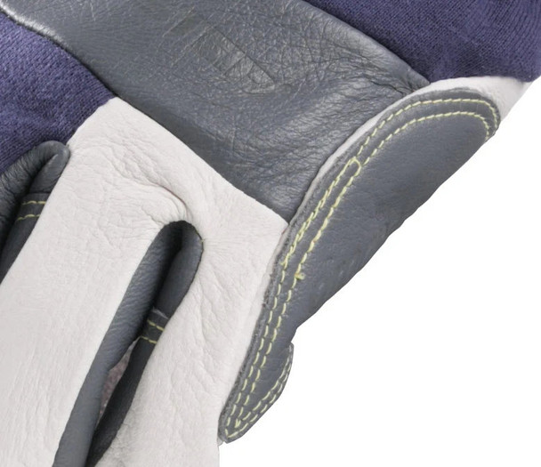 Black Stallion TIGSTER® X-Large High Performance TIG Welding Glove Blue/White