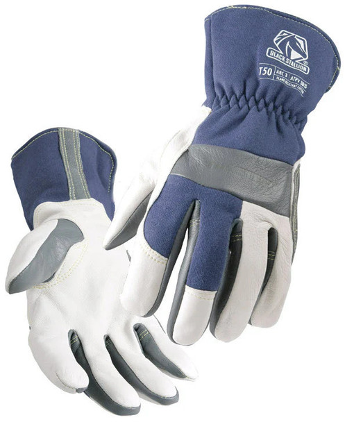 Black Stallion TIGSTER® 2X-Large High Performance TIG Welding Glove Blue/White