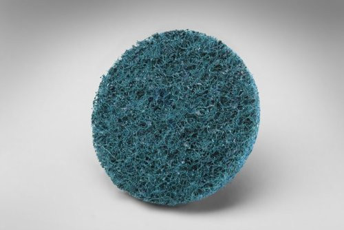 Scotch-Brite 2 in. Blue Aluminum Oxide Very Fine  Roloc™ Non-Woven Surface Conditioning Disc - 50 Per Box